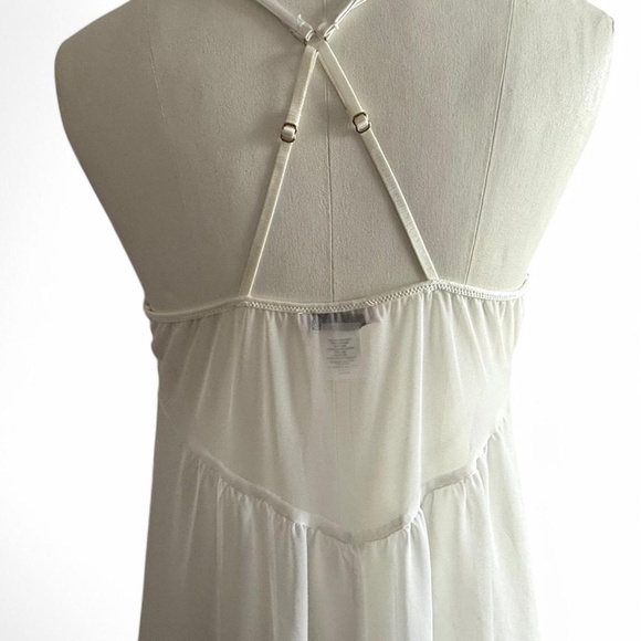 Linea White and cream lace trimmed midi slip (size L) 179 - Picture 5 of 6